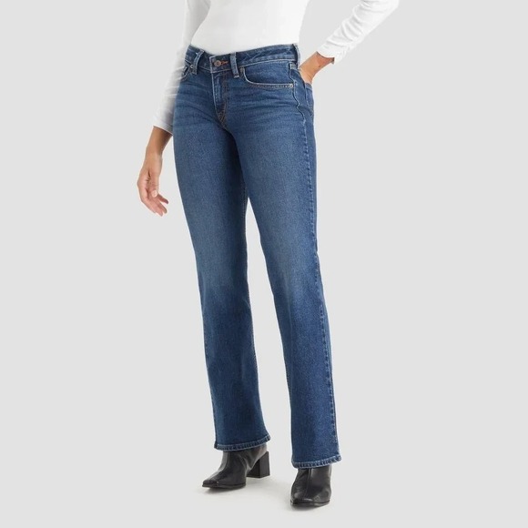 BBC-L Levi's Women's Super Low-Rise Bootcut Jeans The Last Straw 30 Heavyweight - Picture 1 of 1